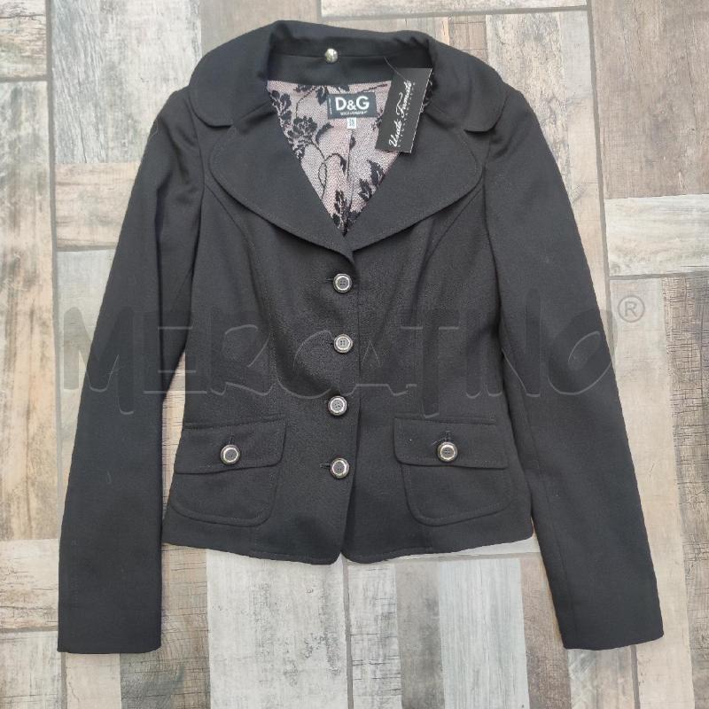GIACCA+GONNA DOLCE&GABBANA NERO INTERNO PIZZO | Mercatino dell'Usato Settimo torinese 2