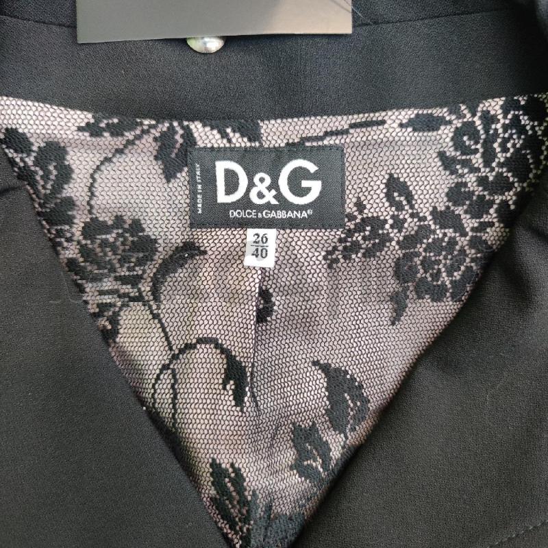 GIACCA+GONNA DOLCE&GABBANA NERO INTERNO PIZZO | Mercatino dell'Usato Settimo torinese 5