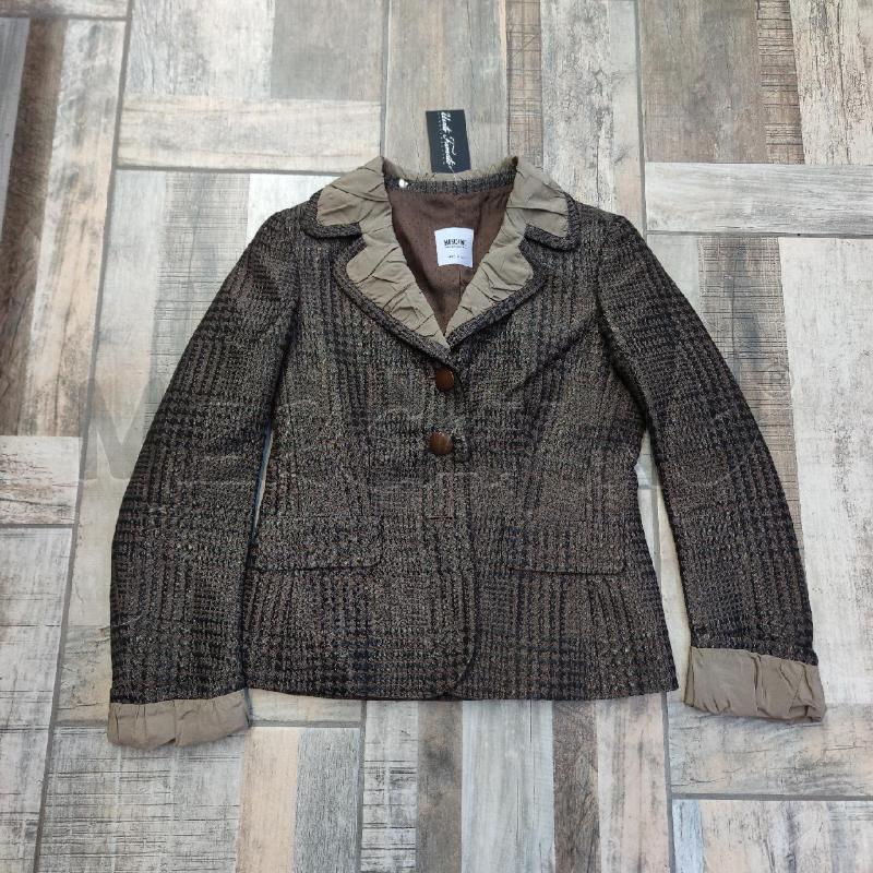 GIACCA MOSCHINO CHEAP AND CHIC MISTO LANA MARRONE | Mercatino dell'Usato Settimo torinese 1