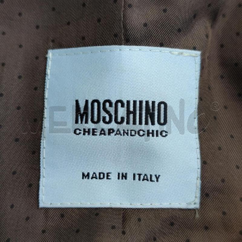 GIACCA MOSCHINO CHEAP AND CHIC MISTO LANA MARRONE | Mercatino dell'Usato Settimo torinese 3