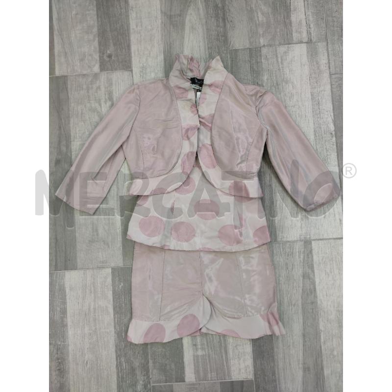 GIACCA+TOP+GONNA CHENZI ROSA POIS  | Mercatino dell'Usato Settimo torinese 1