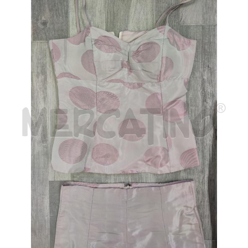 GIACCA+TOP+GONNA CHENZI ROSA POIS  | Mercatino dell'Usato Settimo torinese 4