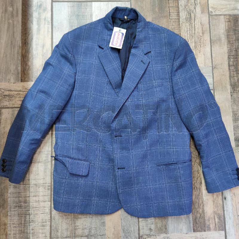GIACCA UOMO ANGELICO BLU CHIARO QUADRI | Mercatino dell'Usato Settimo torinese 1