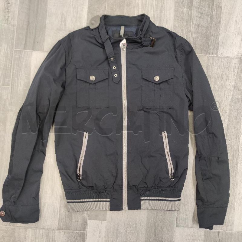 GIACCA UOMO ANTONY MORATO BLU ANTIVENTO ZIP  | Mercatino dell'Usato Settimo torinese 1