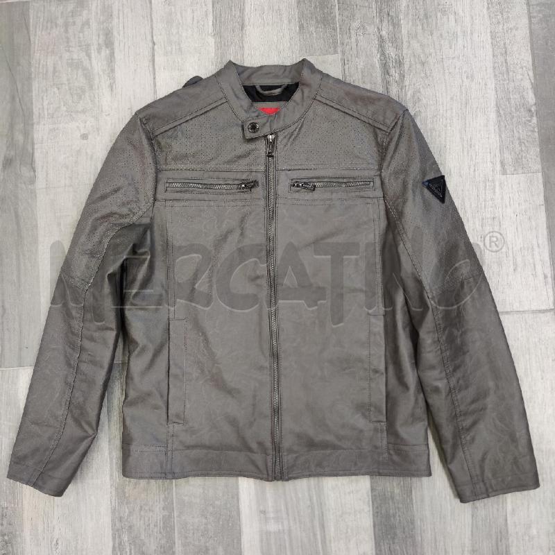 GIACCA UOMO GUESS GRIGIA ZIP | Mercatino dell'Usato Settimo torinese 1