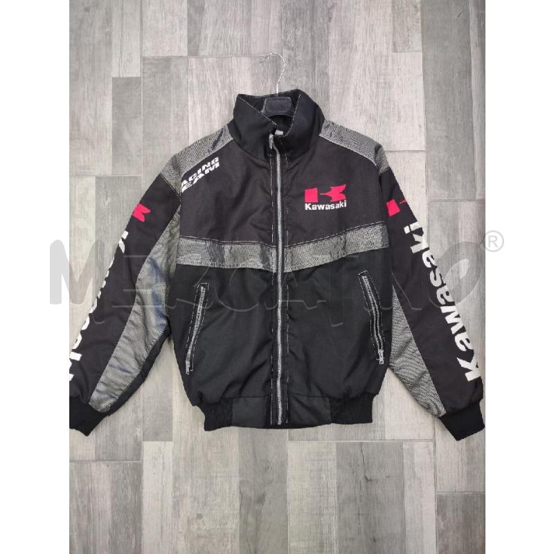 GIACCA UOMO KAWASAKI NERA ROSSA | Mercatino dell'Usato Settimo torinese 1