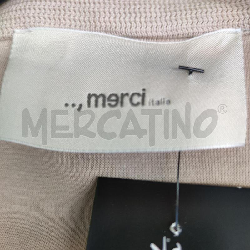 GIACCHINA DONNA MERCI CIPRIA BOTTONI ORO CROP  | Mercatino dell'Usato Settimo torinese 4