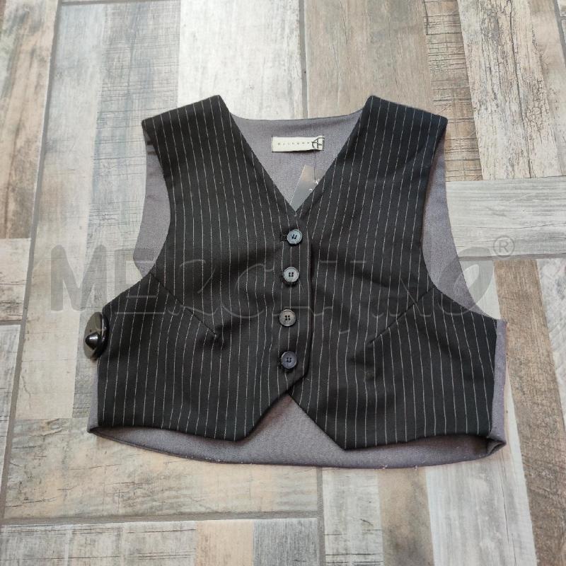 GILET DONNA HAVEONE NERO GESSATO | Mercatino dell'Usato Settimo torinese 1