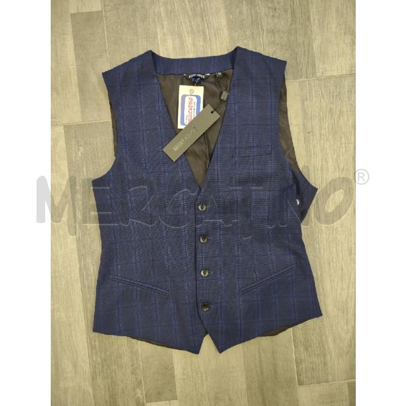GILET UOMO NUOVO ANTONY MORATO BLU QUADRI | Mercatino dell'Usato Settimo torinese 1