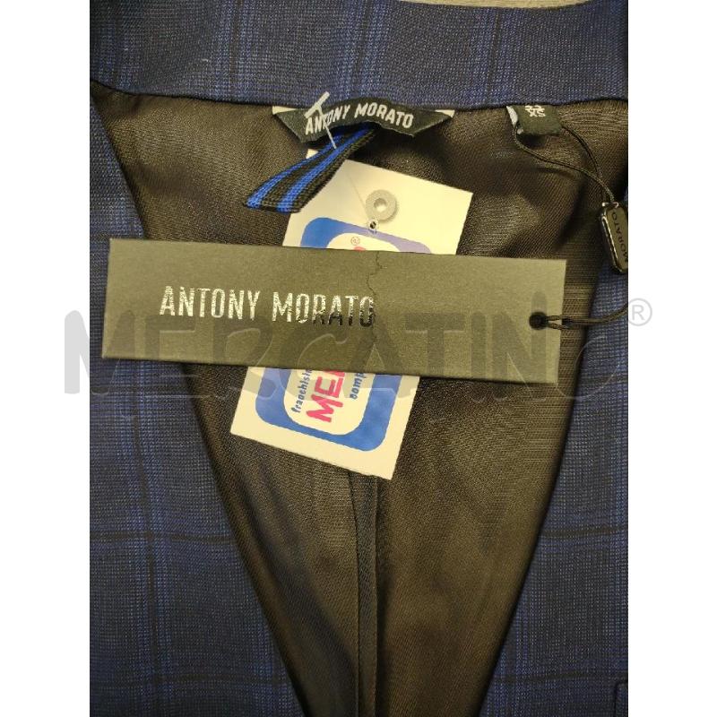 GILET UOMO NUOVO ANTONY MORATO BLU QUADRI | Mercatino dell'Usato Settimo torinese 3