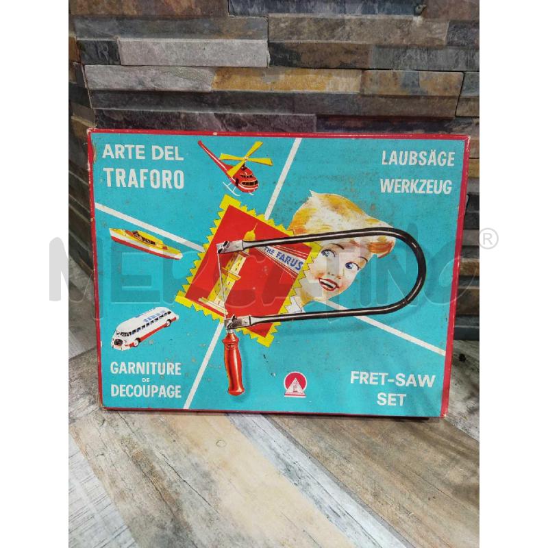 GIOCATTOLO ARTE DEL TRAFORO VINTAGE  | Mercatino dell'Usato Settimo torinese 1