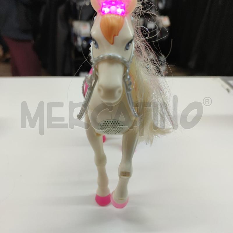 GIOCO CAVALLO BARBIE AVVENTURA BIANCO SONORO | Mercatino dell'Usato Settimo torinese 2