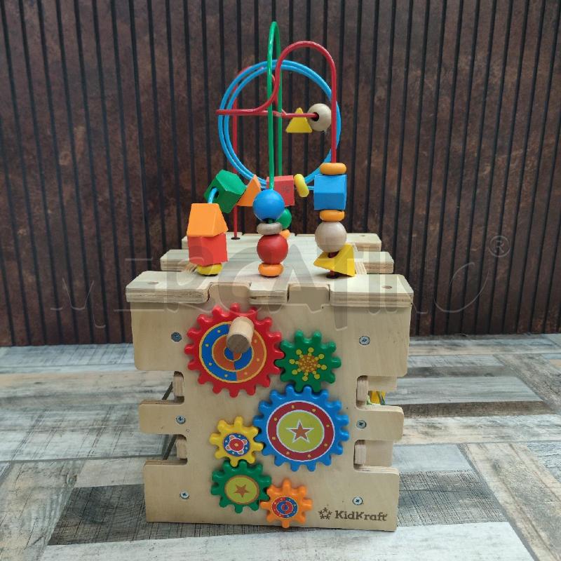 GIOCO CUBO LEGNO DI ATTIVITA' KIDKRAFT | Mercatino dell'Usato Settimo torinese 1