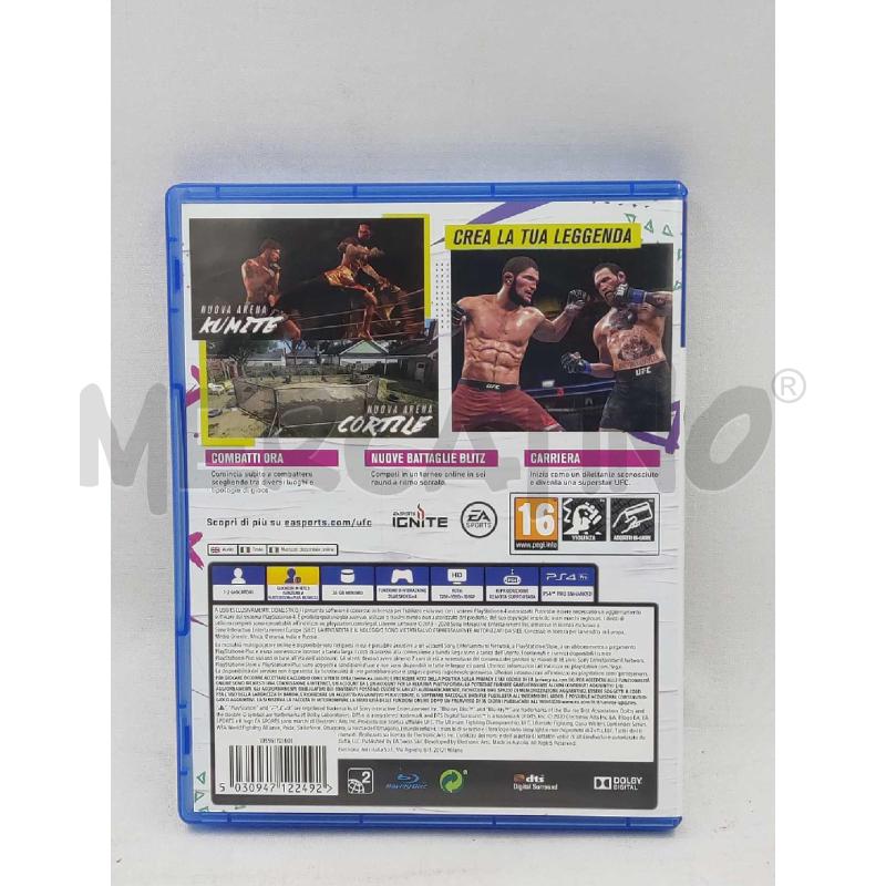 GIOCO PS4 EA SPORTS UFC4 - PLAYSTATION 4 | Mercatino dell'Usato Settimo torinese 2