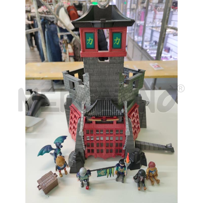GIOCO SET PLAYMOBIL 5480 IL FORTINO SEGRETO DEL DRAGO CON PERSONAGGI 2013 | Mercatino dell'Usato Settimo torinese 1