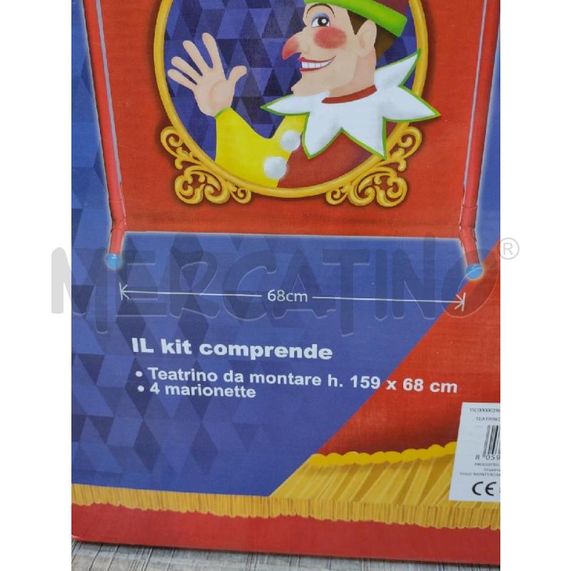 GIOCO TEATRO MARIONETTE+ 4 MARIONETTE | Mercatino dell'Usato Settimo torinese 4