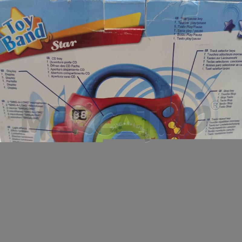GIOCO TOY BAND STAR CD PLAYER BONTEMPI | Mercatino dell'Usato Settimo torinese 3