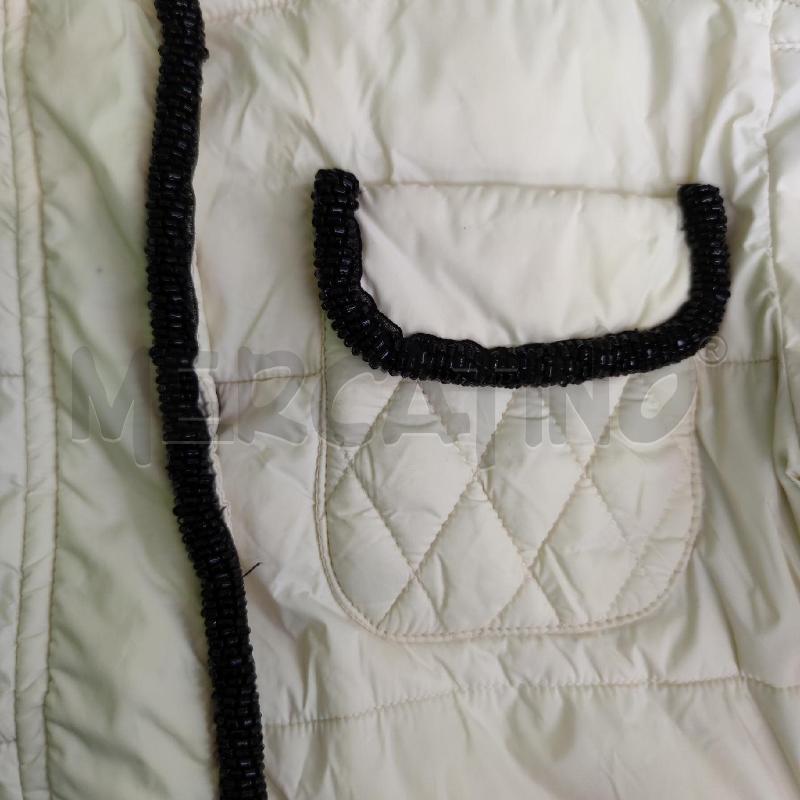 GIUBBINO DONNA TWINSET PANNA PERLINE NERE | Mercatino dell'Usato Settimo torinese 4