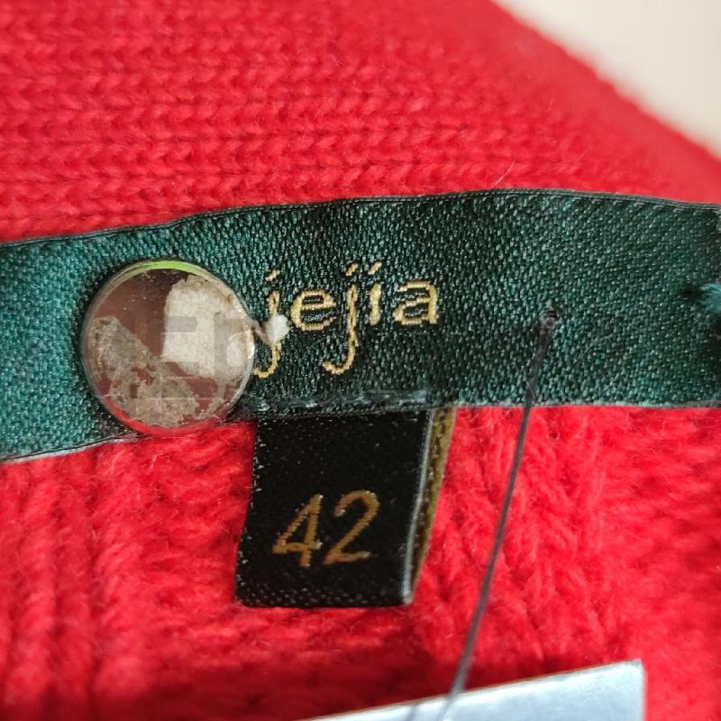 GOLFINO DONNA JEJIA ROSSO LANA | Mercatino dell'Usato Settimo torinese 3