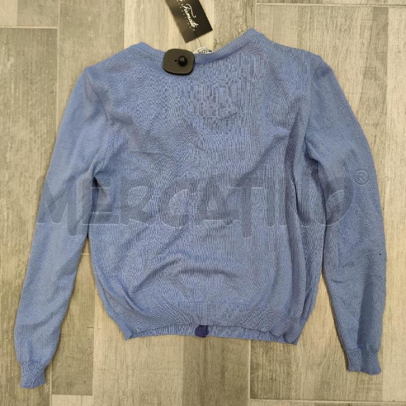 GOLFINO DONNA MOSCHINO CHEAP AMD CHIC INDACO FIORI RILIEVO | Mercatino dell'Usato Settimo torinese 2