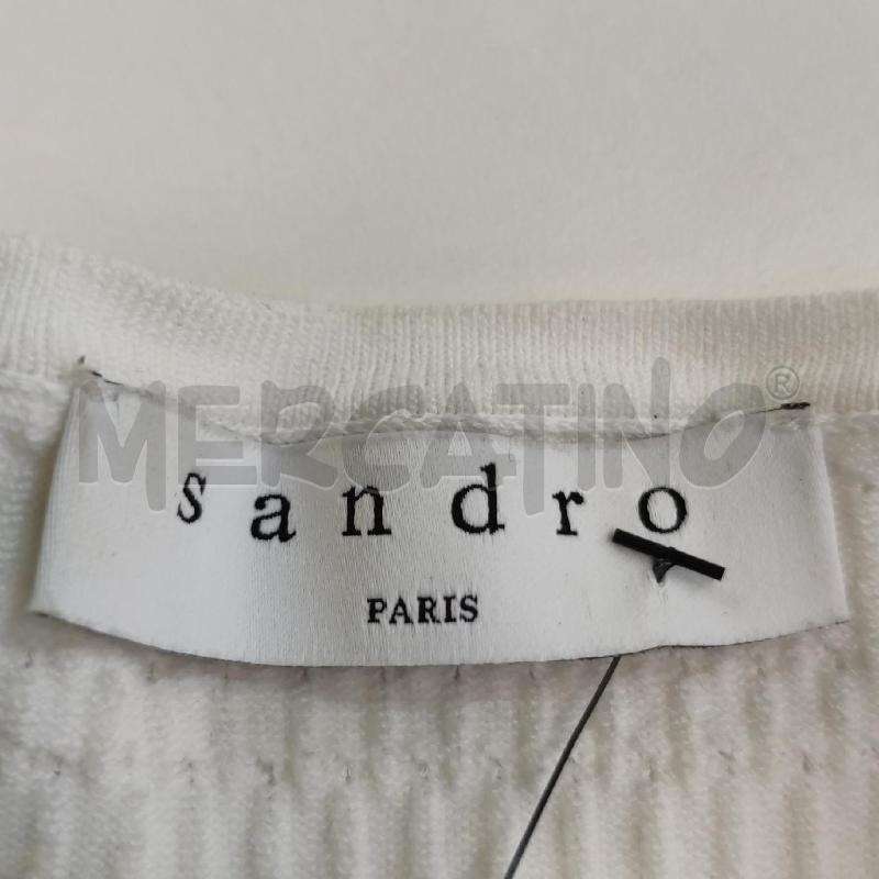 GOLFINO DONNA SANDRO PARIS BIANCO  | Mercatino dell'Usato Settimo torinese 3