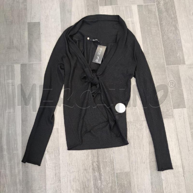 GOLF DONNA PENNYBLACK NERO APERTO MISTO LANA VISCOSA | Mercatino dell'Usato Settimo torinese 1