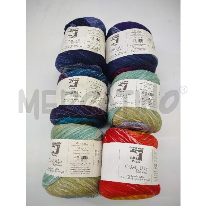 GOMITOLI PZ.  6 JUNIPER MOON  | Mercatino dell'Usato Settimo torinese 1