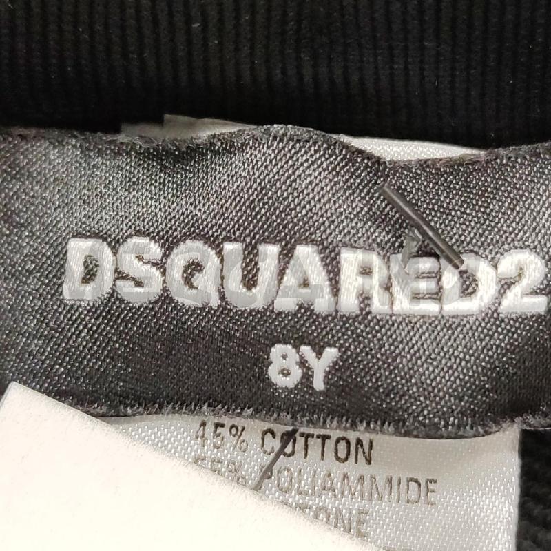 GONNA BAMBINA DSQUARED2 NERA BANDA LOGO | Mercatino dell'Usato Settimo torinese 5