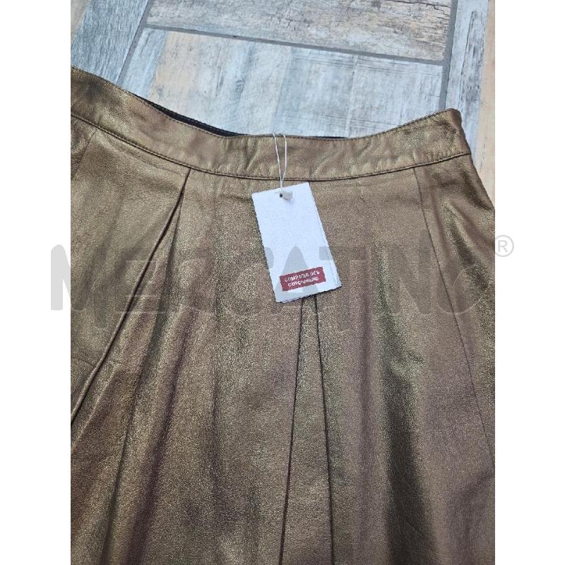 GONNA COMPTOIR DES COTONNIERS PELLE BRONZO | Mercatino dell'Usato Settimo torinese 2