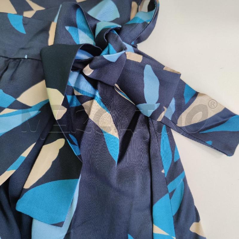 GONNA INTREND A PORTAFOGLIO BLU FOGLIE AZZURE BEIGE | Mercatino dell'Usato Settimo torinese 5