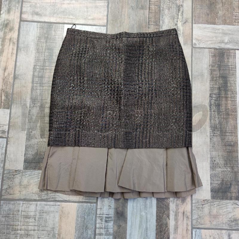 GONNA MOSCHINO CHEAP AND CHIC MARRONE PIED DE POULE | Mercatino dell'Usato Settimo torinese 1