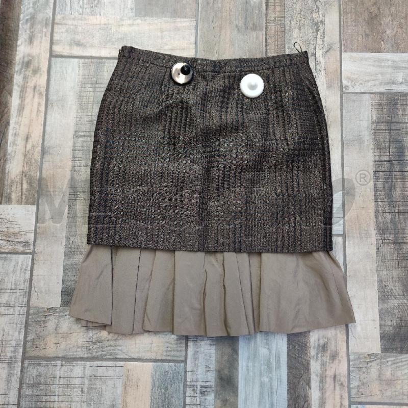 GONNA MOSCHINO CHEAP AND CHIC MARRONE PIED DE POULE | Mercatino dell'Usato Settimo torinese 2