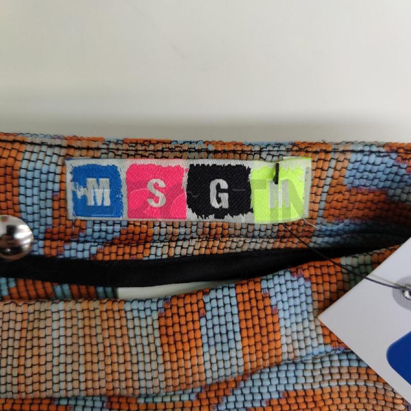 GONNA MSGM AZZURRA ARANCIO FIORI | Mercatino dell'Usato Settimo torinese 3