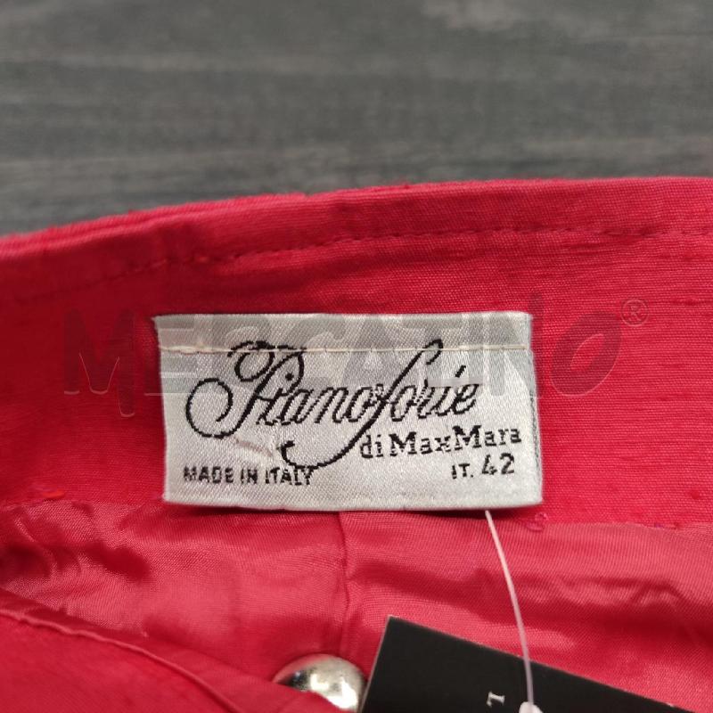 GONNA PIANOFORTE MAX MARA FUCSIA RIGHINE | Mercatino dell'Usato Settimo torinese 3