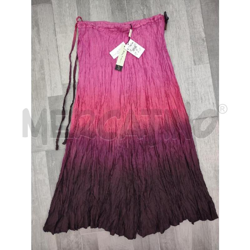 GONNA PURA SETA MY TIME LIFE NUOVA FUCSIA VIOLA | Mercatino dell'Usato Settimo torinese 3