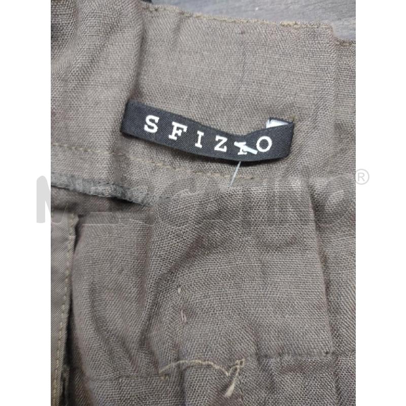 GONNA SFIZIO LINO TORTORA SCURO CARGO COULISSE FONDO | Mercatino dell'Usato Settimo torinese 3