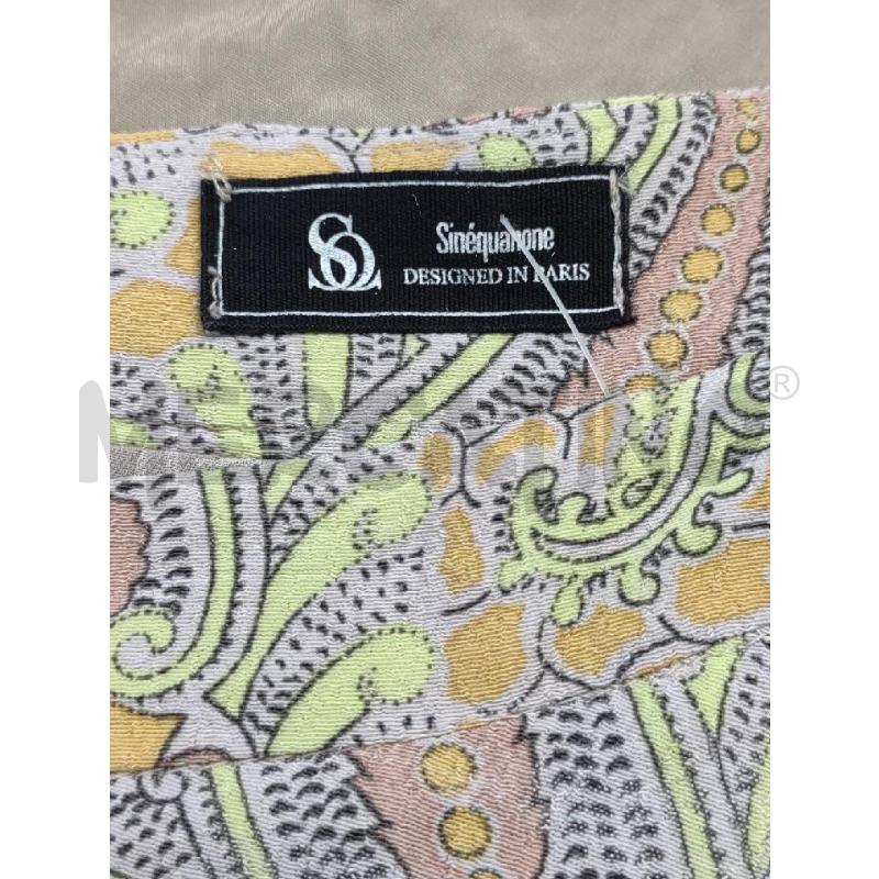 GONNA SINEQUANONE PAISLEY TORTORA VERDE | Mercatino dell'Usato Settimo torinese 3