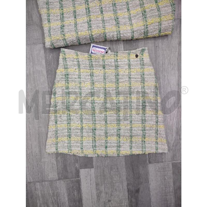 GONNA+SOPRABITO BOUCLE' BEIGE VERDE GIALLO | Mercatino dell'Usato Settimo torinese 2