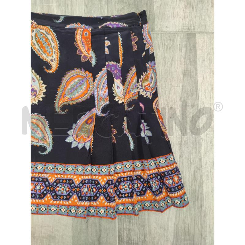 GONNA TORY BURCH BLU PAISLEY PLISSE'  | Mercatino dell'Usato Settimo torinese 2