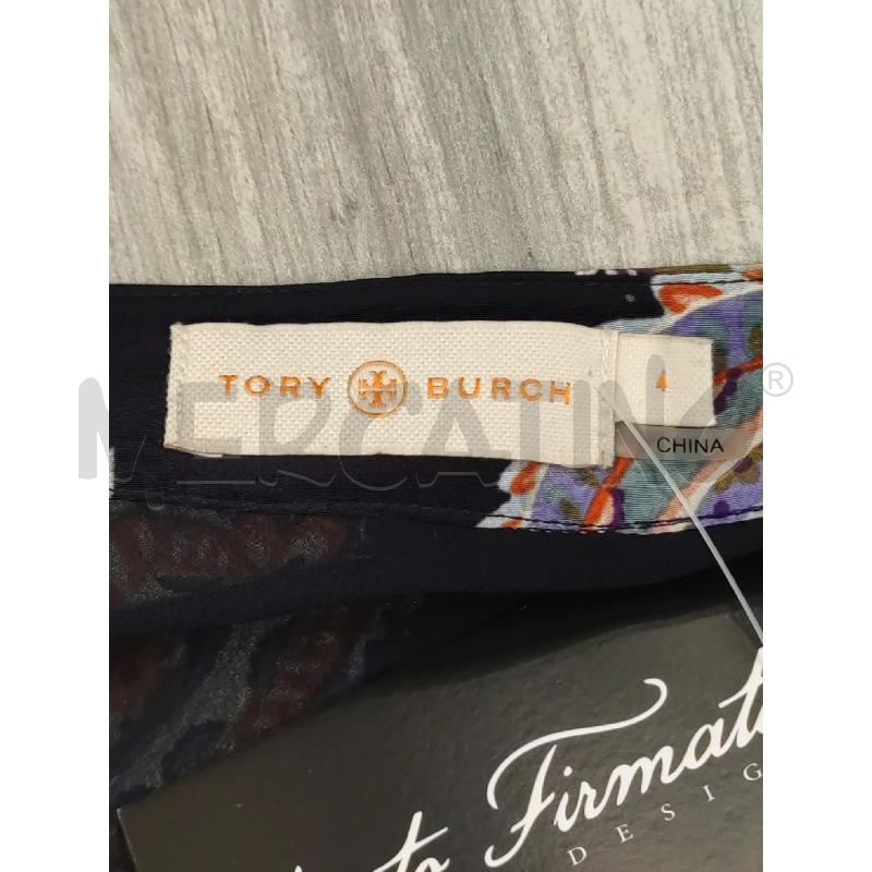 GONNA TORY BURCH BLU PAISLEY PLISSE'  | Mercatino dell'Usato Settimo torinese 4