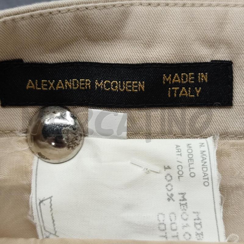 GONNA TUBINO ALEXANDER MCQUEEN BEIGE COTONE | Mercatino dell'Usato Settimo torinese 4