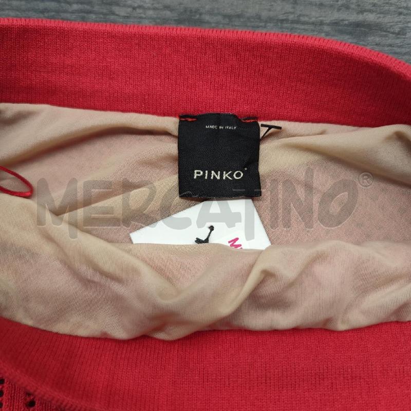GONNA TUBINO PINKO CORALLO TRAFORATA | Mercatino dell'Usato Settimo torinese 4