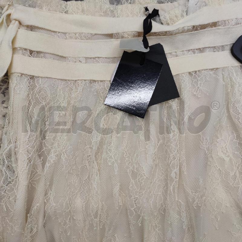 GONNA TWINSET CREMA PIZZO NUOVA  | Mercatino dell'Usato Settimo torinese 3