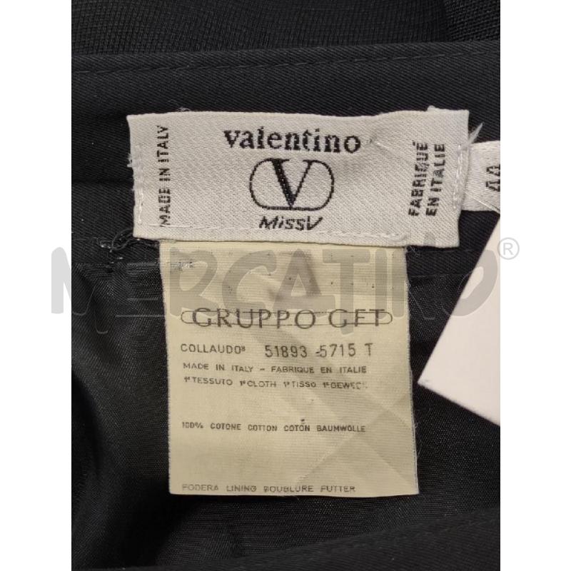 GONNA VALENTINO MISS V VINTAGE COTONE NERA  | Mercatino dell'Usato Settimo torinese 3