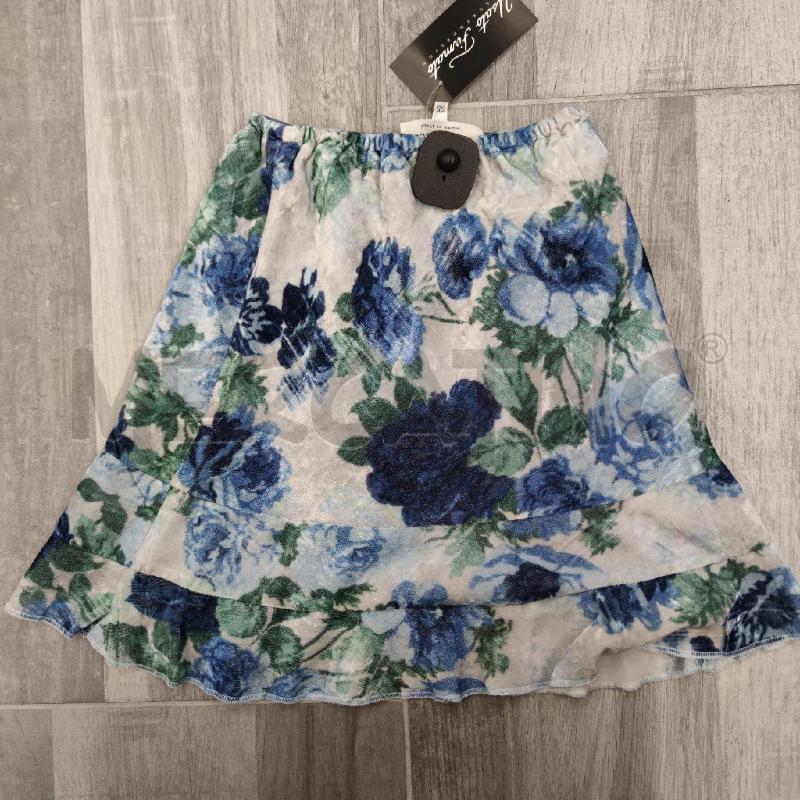 GONNELLINA BAMBINA SIMONETTA AZZURRA FIORI BLU | Mercatino dell'Usato Settimo torinese 2