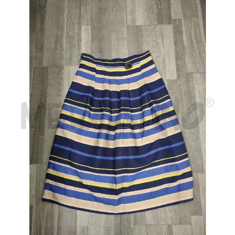 GONNELLONE A RUOTA NENETTE BLU RIGHE TORTORA LIME | Mercatino dell'Usato Settimo torinese 2