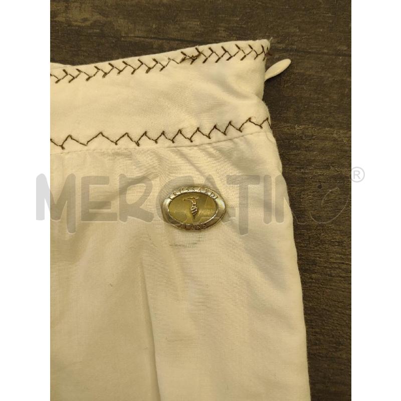 GONNELLONE TRUSSARDI JEANS BIANCA PENCE  | Mercatino dell'Usato Settimo torinese 3
