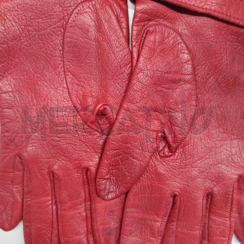 GUANTI DONNA GIANNI VERSACE PELLE ROSSI | Mercatino dell'Usato Settimo torinese 5