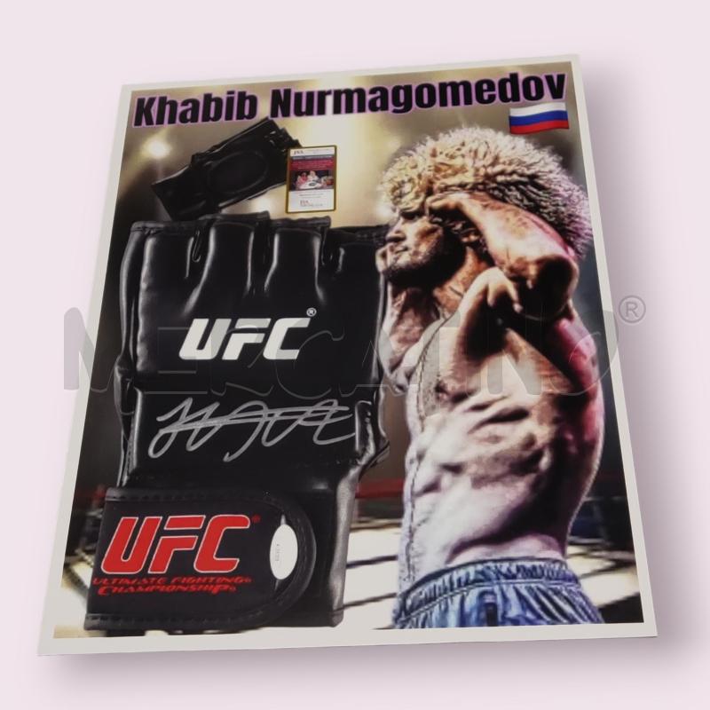 GUANTONE UFC KHABIB NURMAGOMEDOV AUTOGRAFATO CON CERTIFICATO  | Mercatino dell'Usato Settimo torinese 3