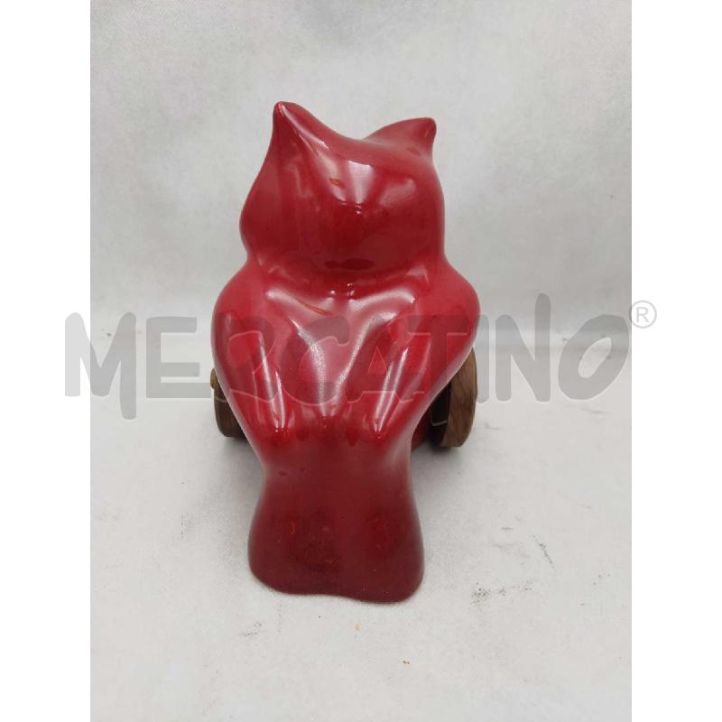GUFETTO CERAMICA VALDOSTANA ROSSO | Mercatino dell'Usato Settimo torinese 2